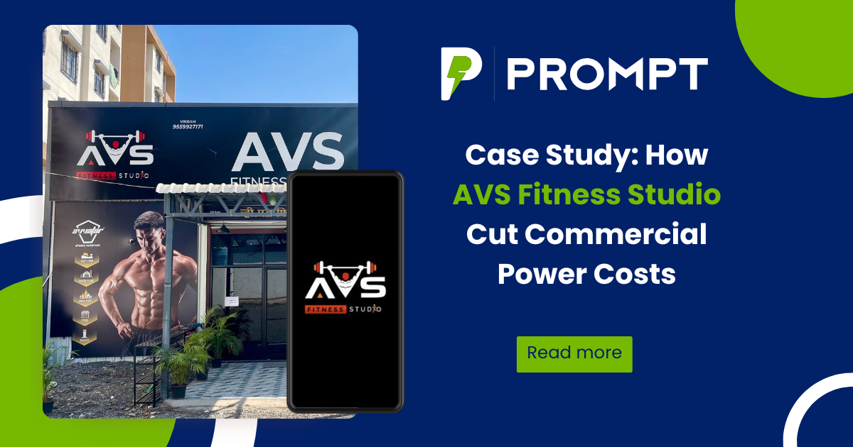 Case Study: How AVS Fitness Studio Cut Commercial Power Costs by 90% Despite Severe Urban Shading in Manchar