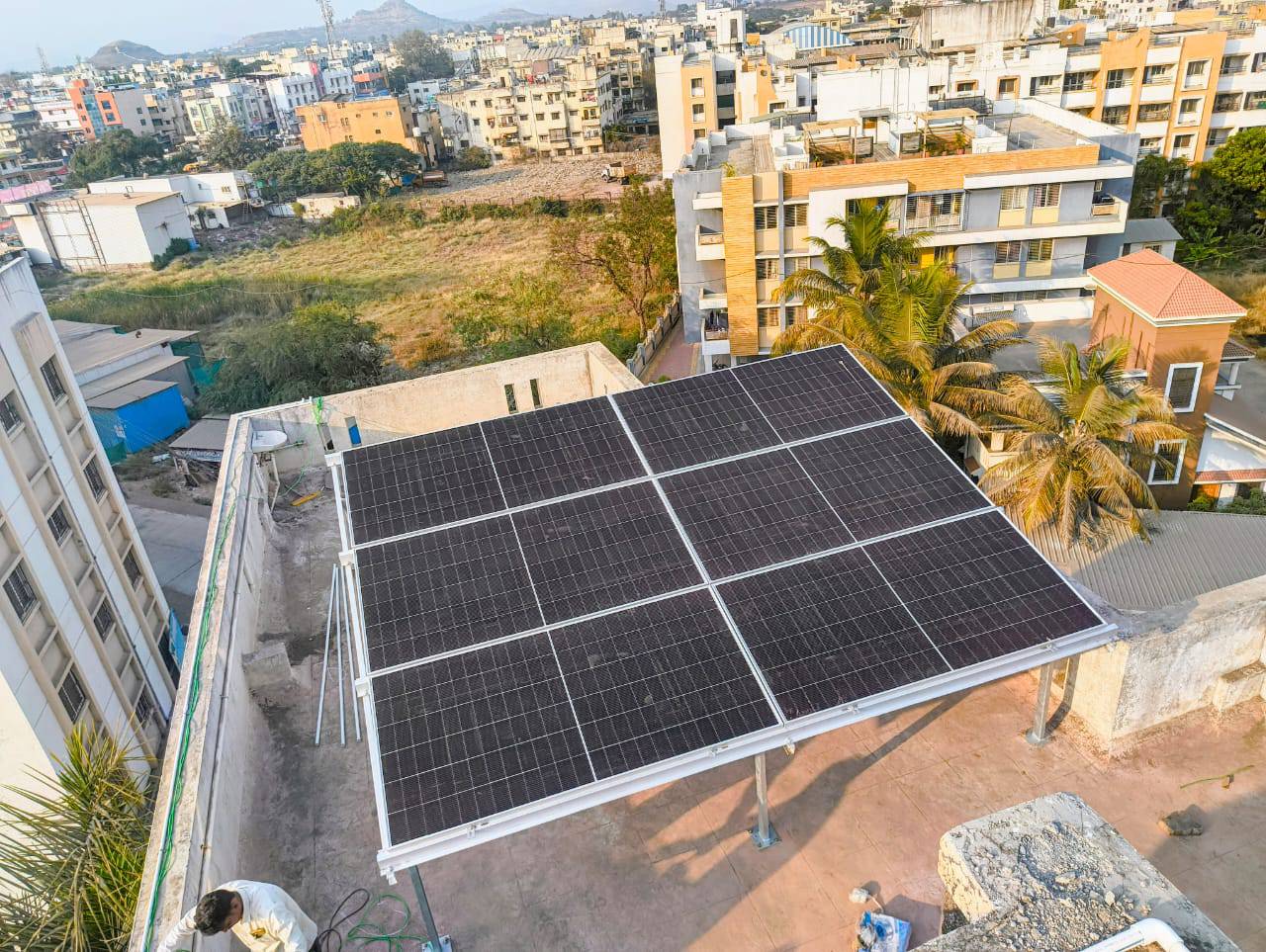 3kW Solar System-Manchar